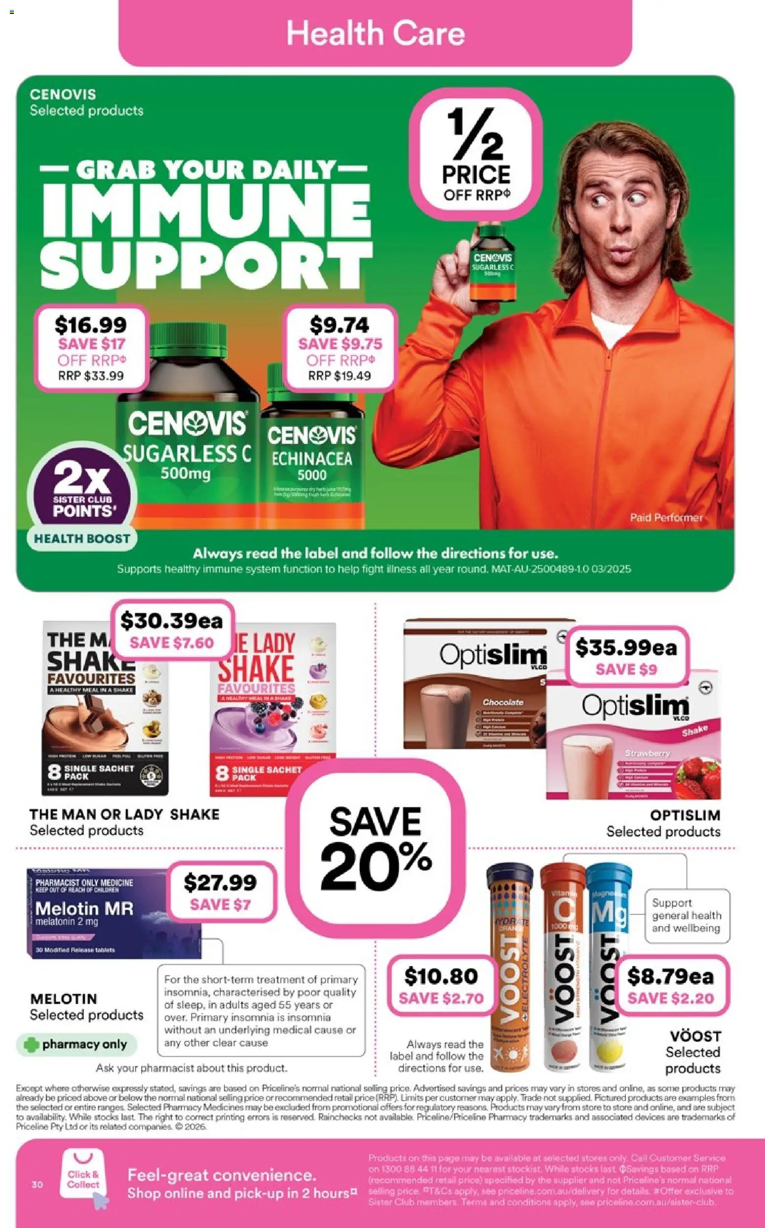 Priceline Pharmacy catalogue - valid from 07.05.2026 | Page: 30 | Products: Chocolate, Treatment, Tablets