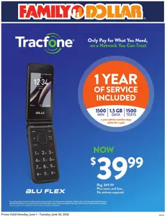 Preview of Family Dollar weekly ads valid from 01.06.2026