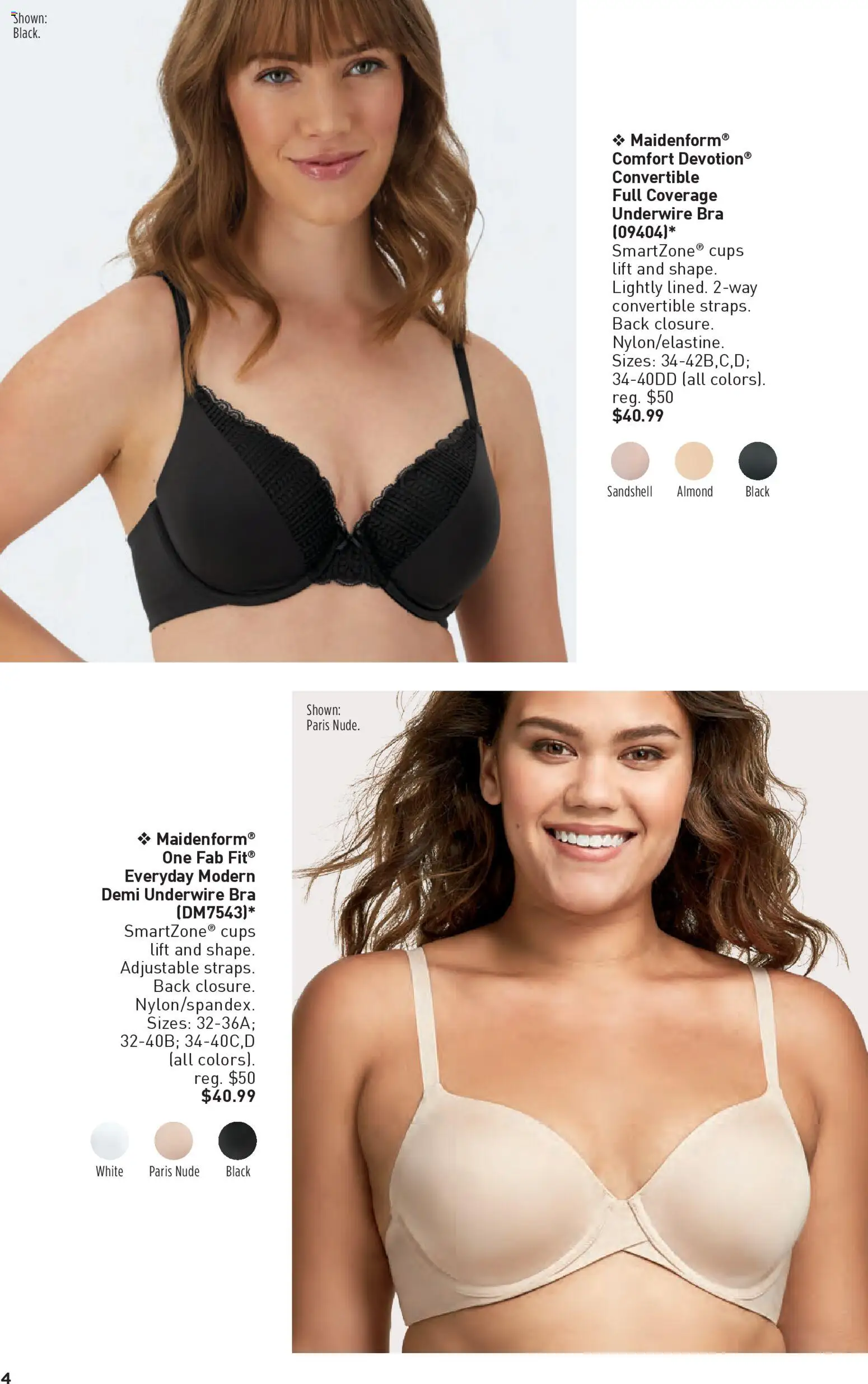 Avon Hanes Flyer - valid from 02/11/2026 | Page: 4 | Products: Bra