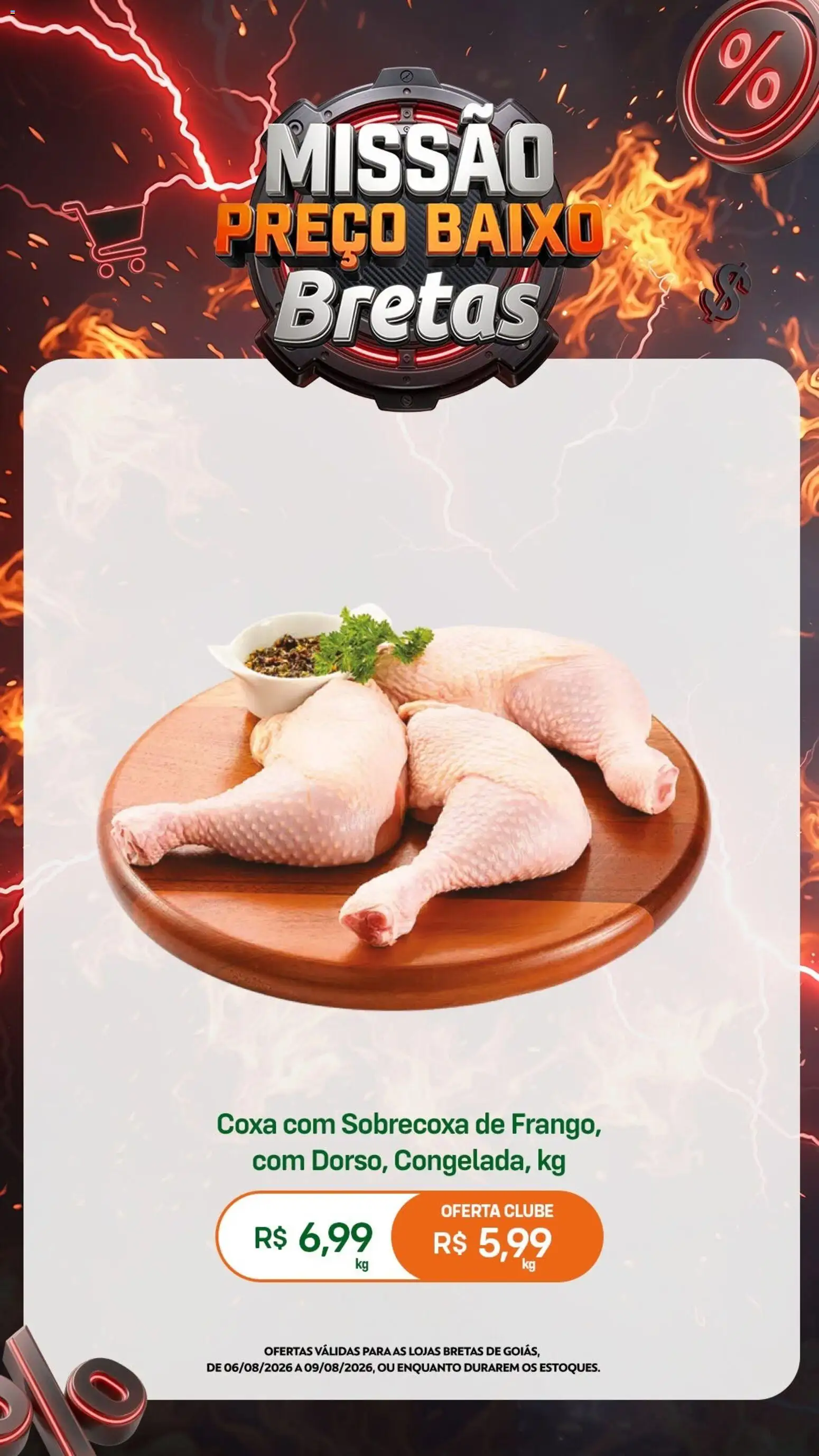 Bretas Folheto - válido de 06/08/2026 | Página: 8 | Produtos: Baixo