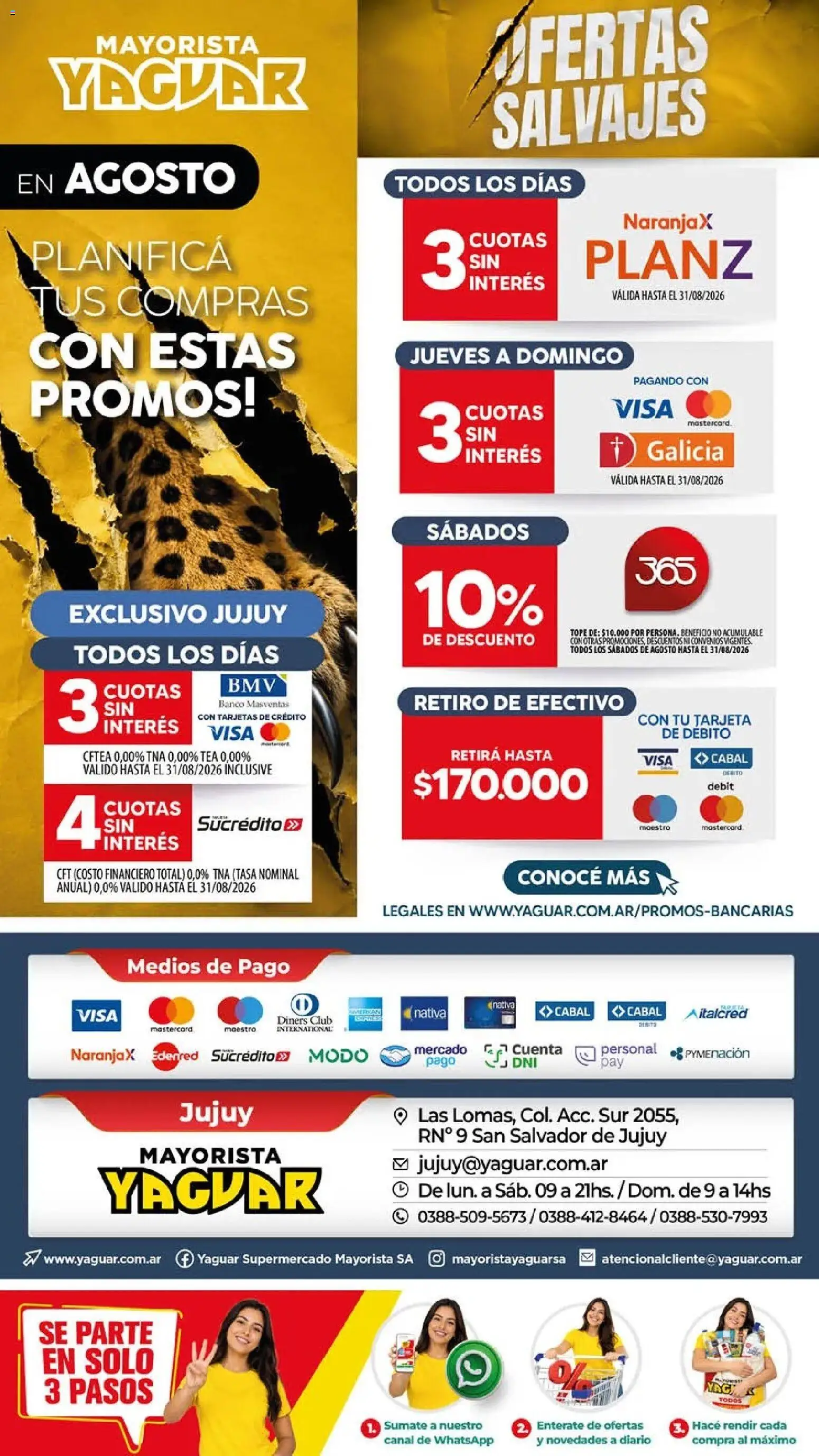 Yaguar - Oferta Semanal Jujuy │ válido desde el 03/08/2026 | Página: 21