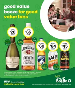Preview of The Bottle-O - Good value booze for good value fans 14/09 - valid from 14/09/2026