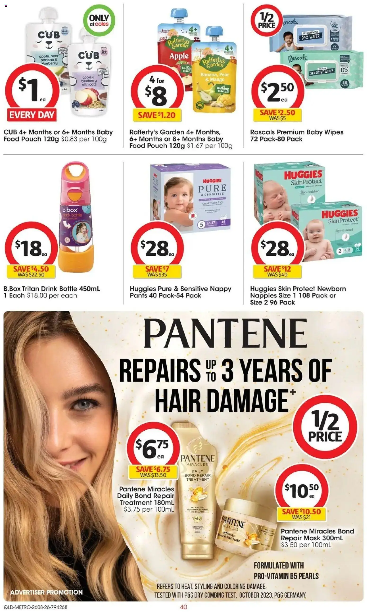 ﻿Coles catalogue valid from 26/08/2026 > Online Australia | Page: 40 | Products: Food, Mask, Mango, Collagen