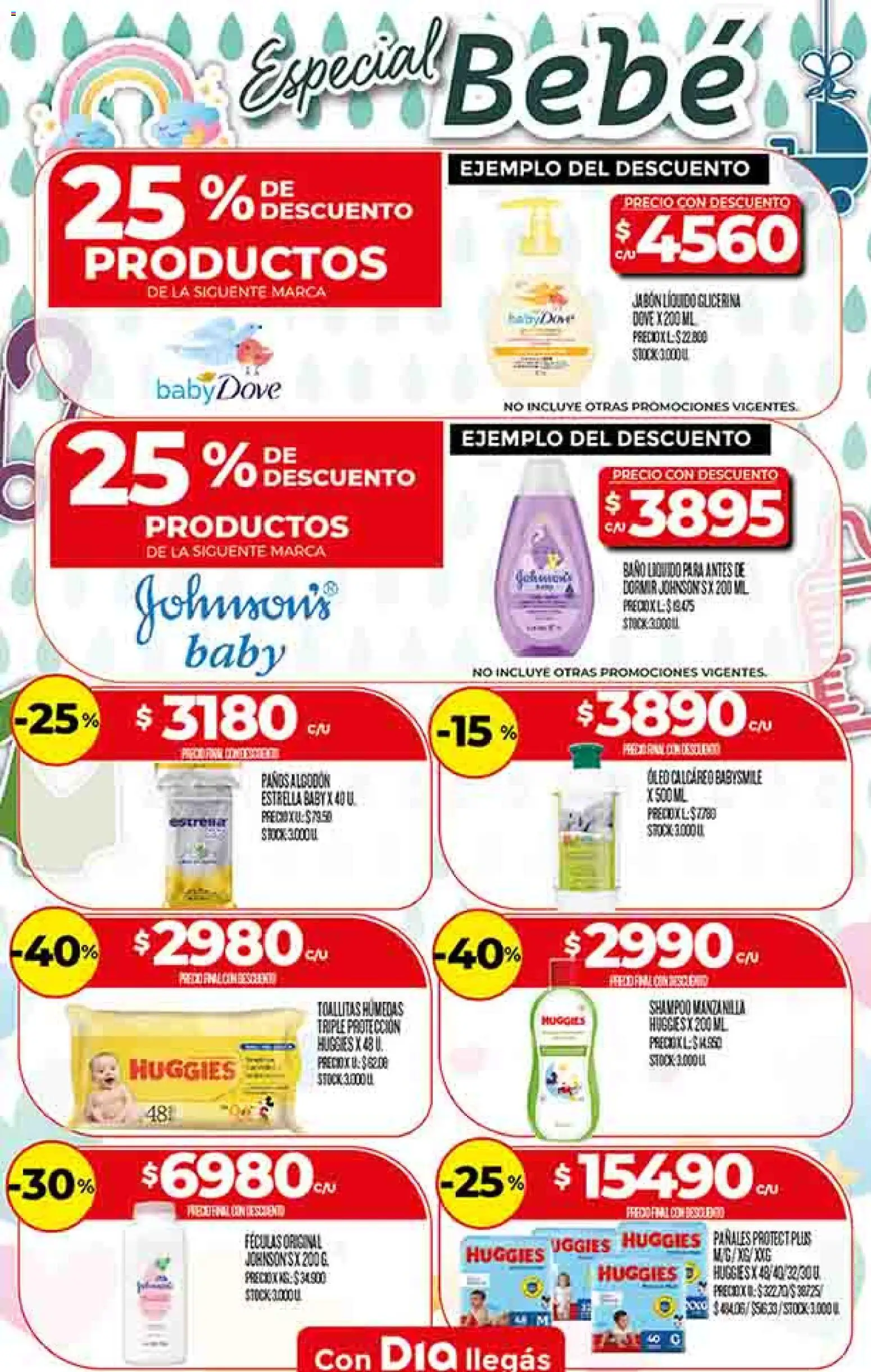 Dia - Ofertas - Excluye Salta y Jujuy │ válido desde el 06.05.2026 | Página: 19 | Productos: Algodón, Baño, Jabón, Pañales