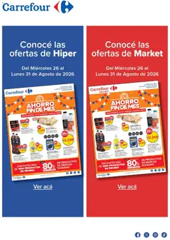 Vista previa Carrefour ofertas válido desde el 26/08/2026
