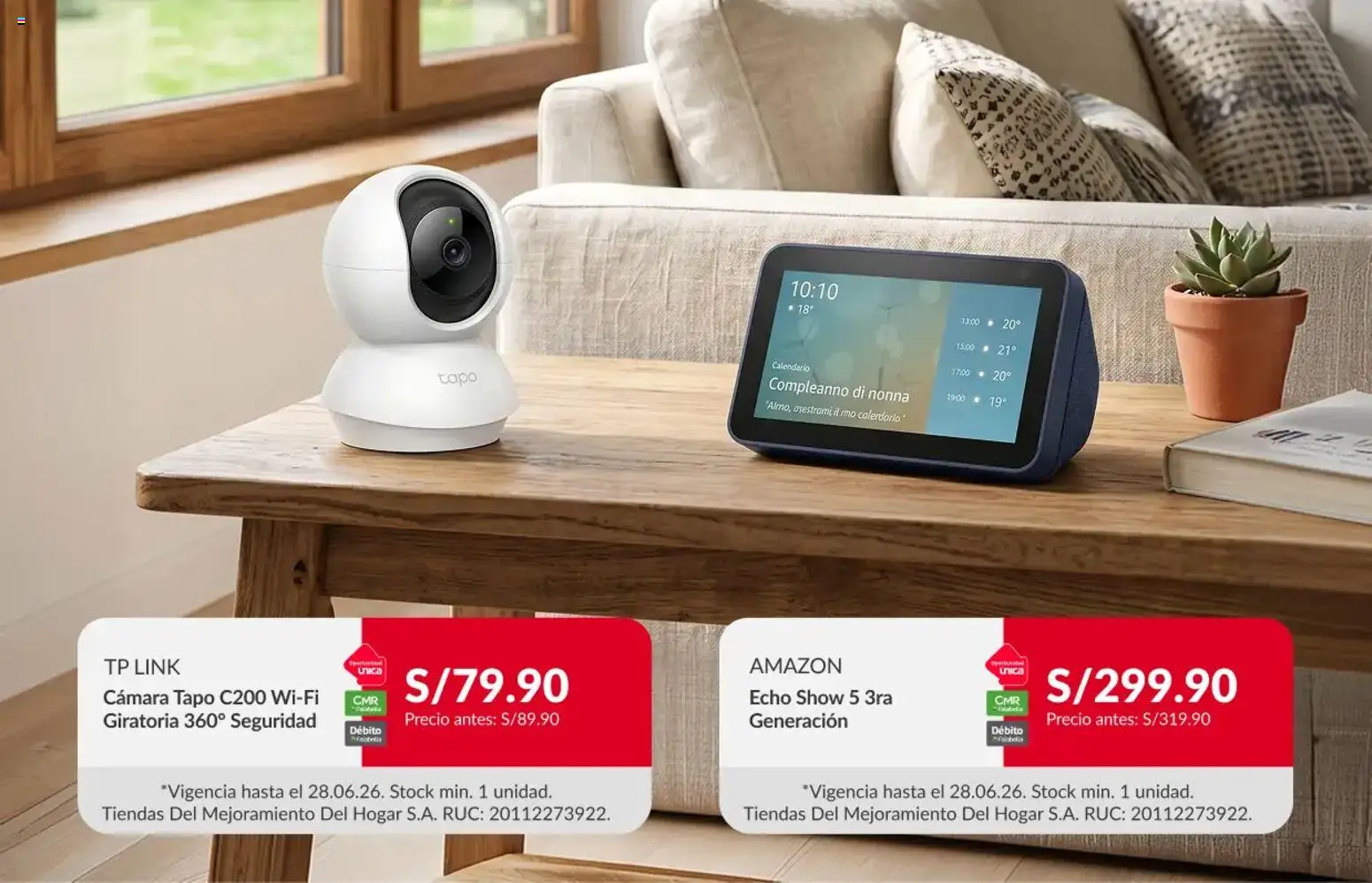 Catálogo Sodimac válido desde 22/06/2026 | Página: 7 | Productos: Cámara