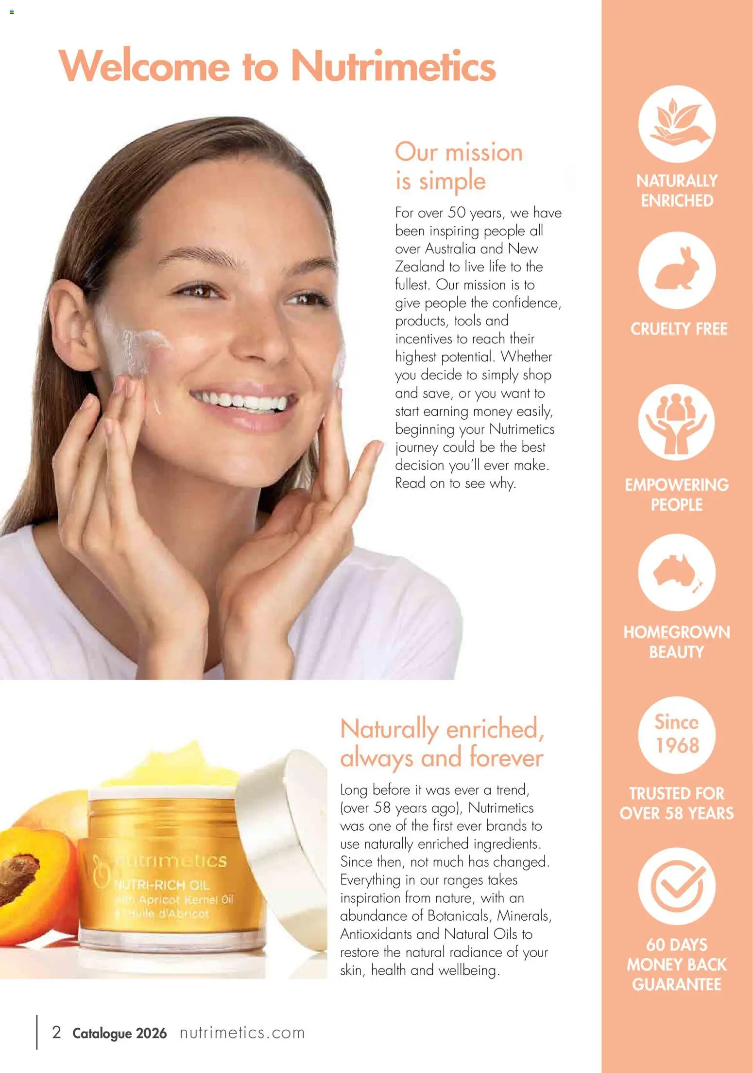 Nutrimetics catalogue - valid from 01/01/2026 | Page: 2 | Products: Oil, Tools