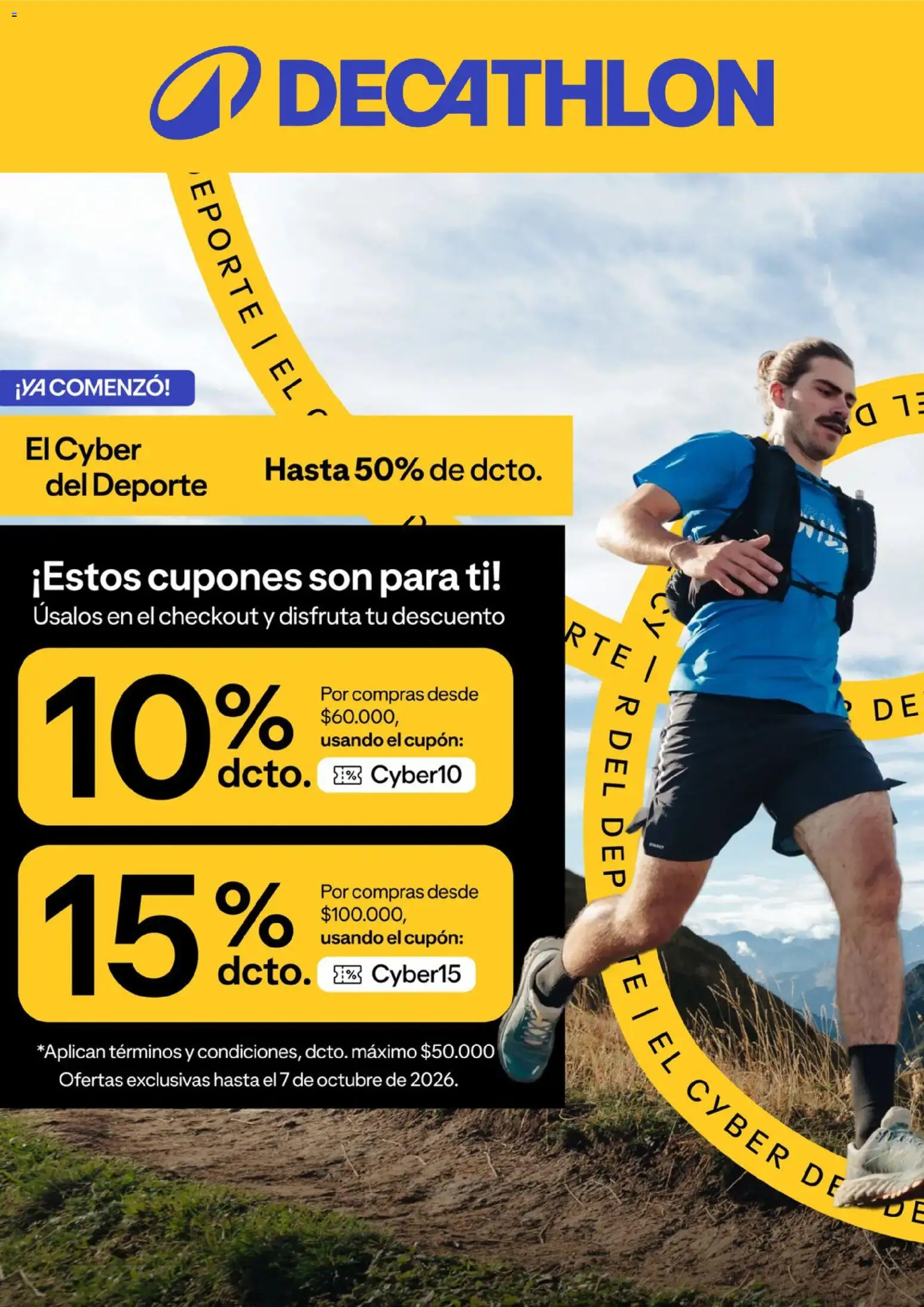 Decathlon Cyber Monday │ válido desde el 05.10.2026 | Página: 1