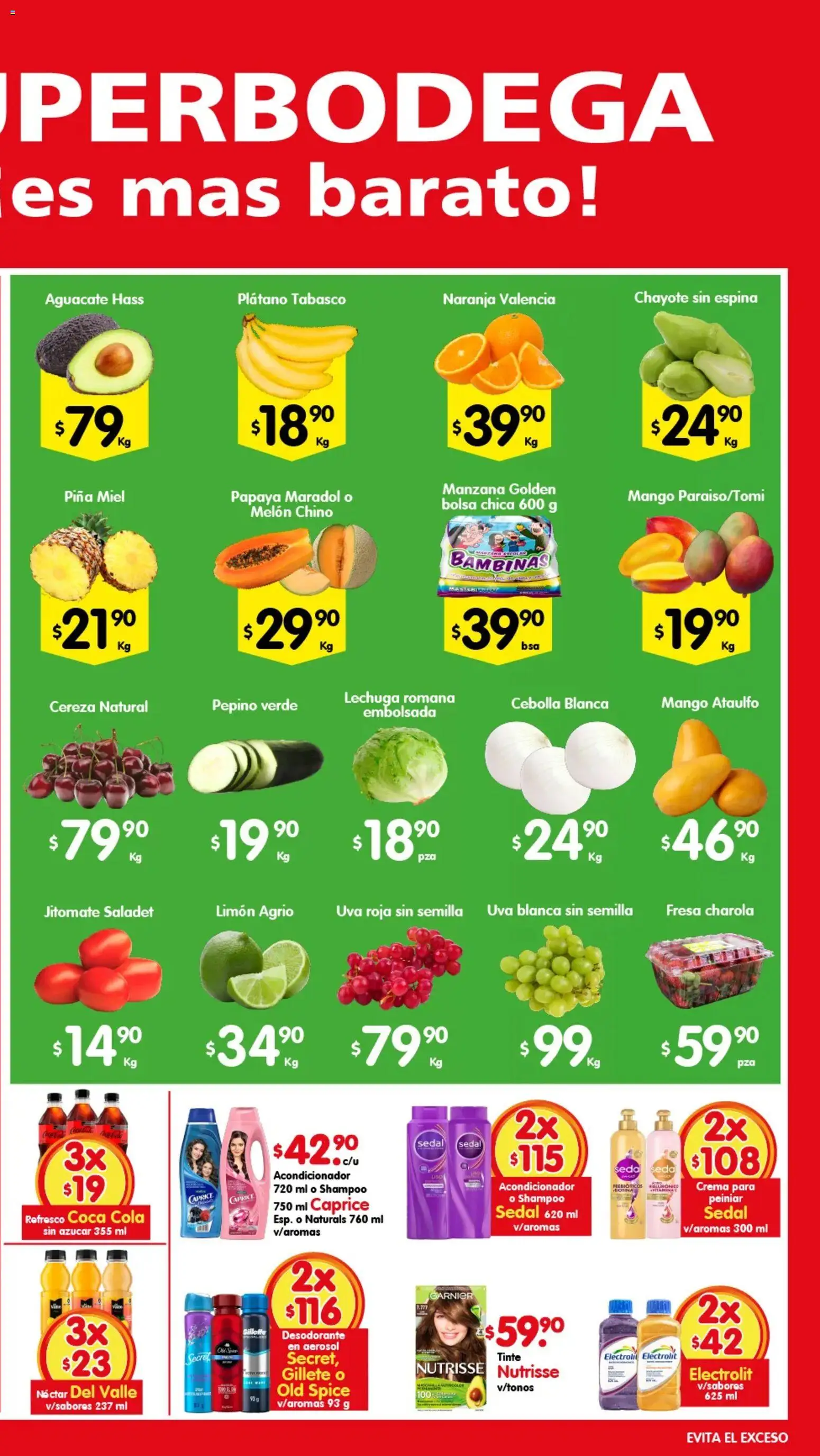 Nuevas ofertas de Arteli válidas en toda la República Mexicana desde el 07/07/2026. ¡Encuentra las mejores ofertas en Arteli folleto Aká Super Bodega! | Página: 2 | Productos: Azúcar, Aguacate, Uva, Acondicionador