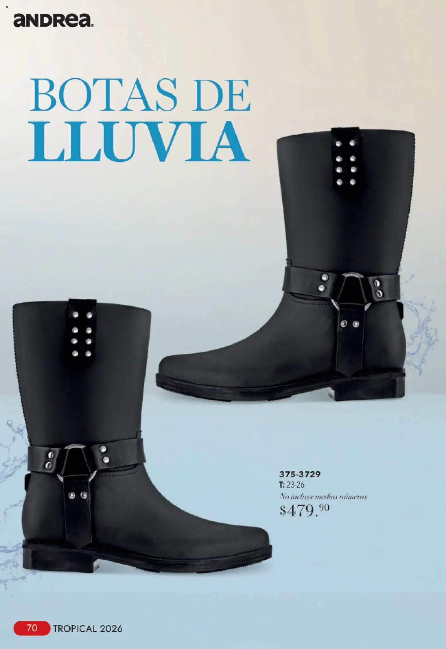 Nuevas ofertas de Andrea válidas en toda la República Mexicana desde el 23/08/2026. ¡Encuentra las mejores ofertas en Andrea catálogo Tropical! | Página: 70