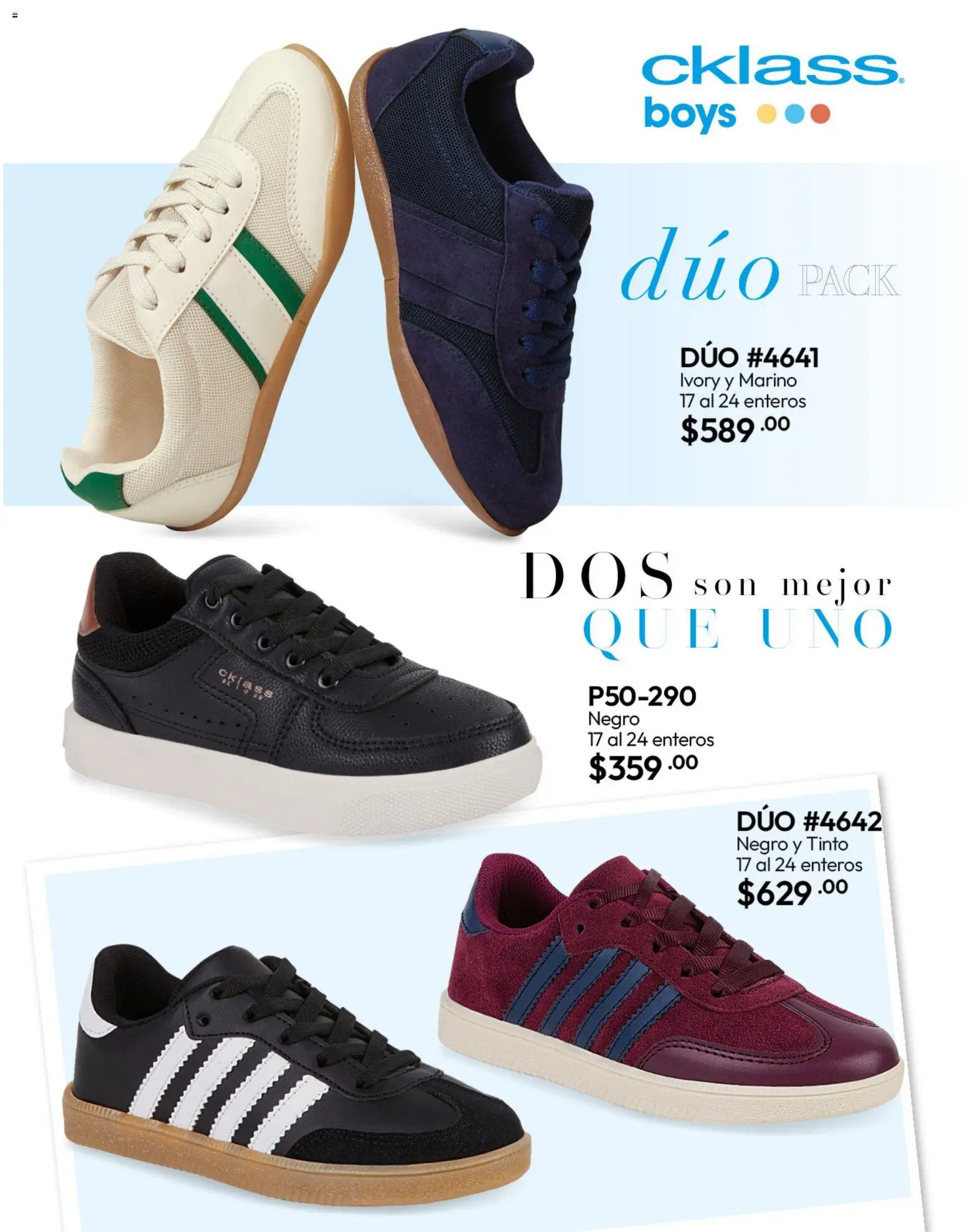 Nuevas ofertas de Cklass válidas en toda la República Mexicana desde el 11/09/2026. ¡Encuentra las mejores ofertas en Cklass catálogo Invierno! | Página: 438