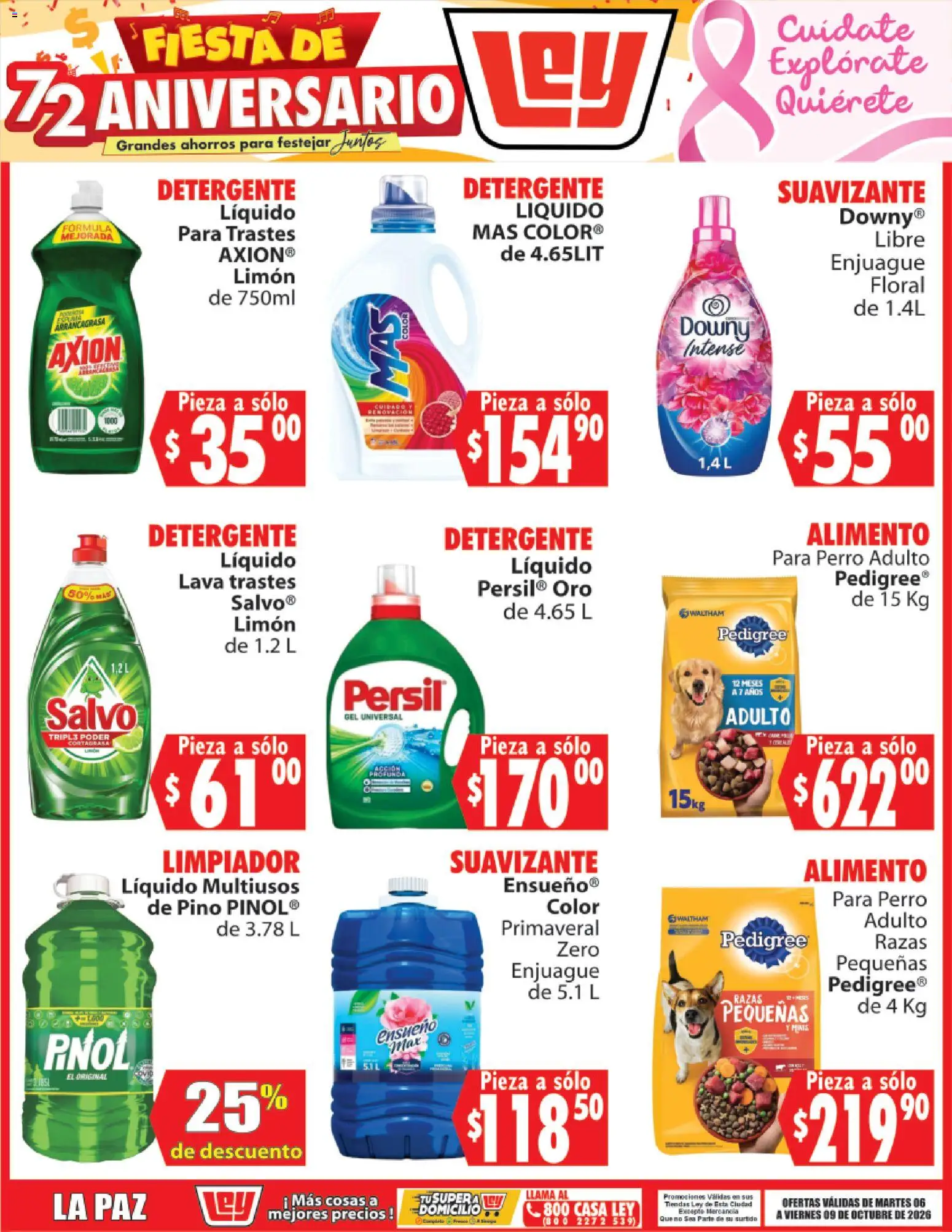 Nuevas ofertas de Casa Ley válidas en toda la República Mexicana desde el 06/10/2026. ¡Encuentra las mejores ofertas en Casa Ley folleto Autoservicio La Paz! | Página: 4