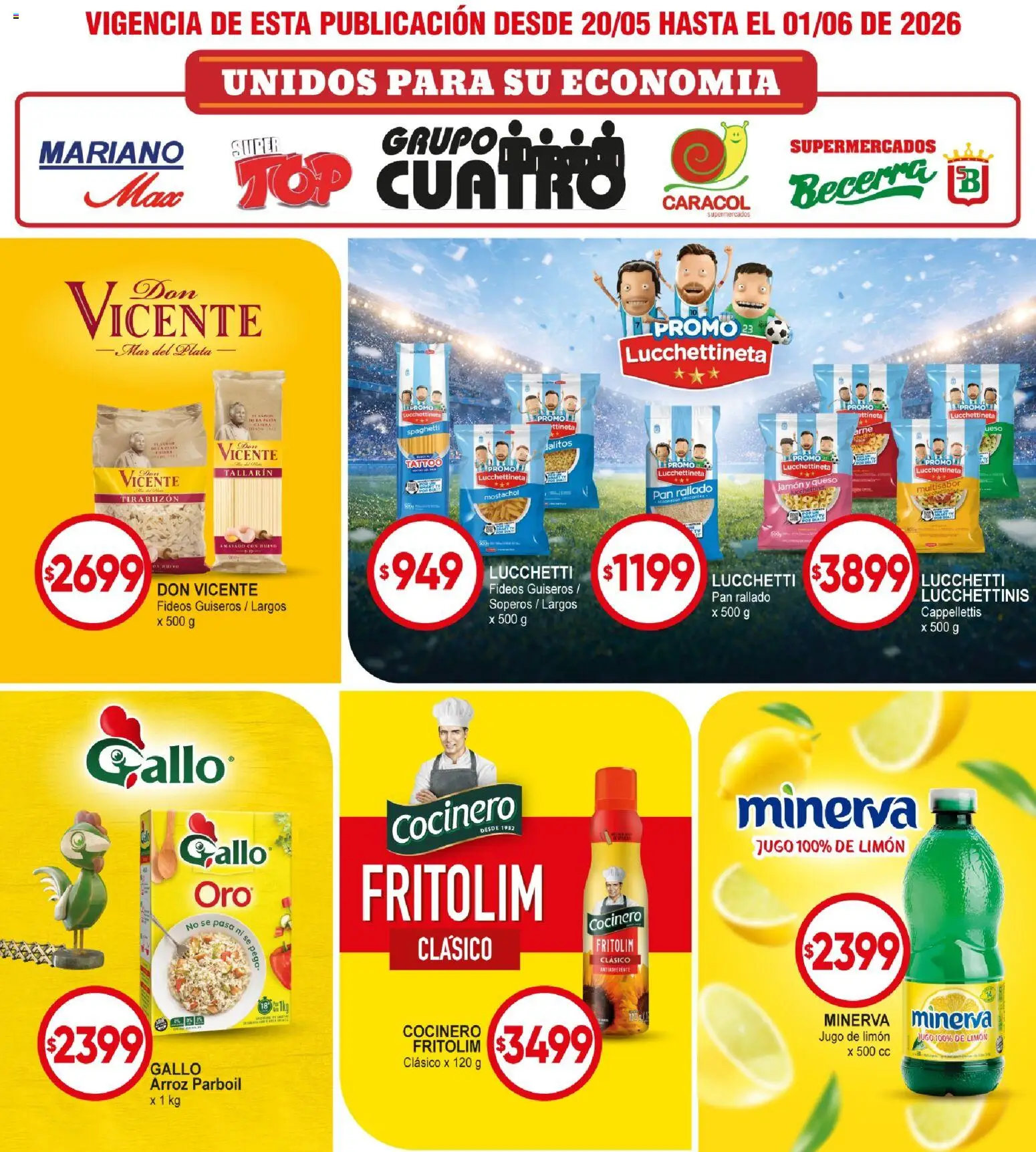 Mariano Max - Catálogo │ válido desde el 20.05.2026 | Página: 13 | Productos: Top, Limón, Queso, Arroz