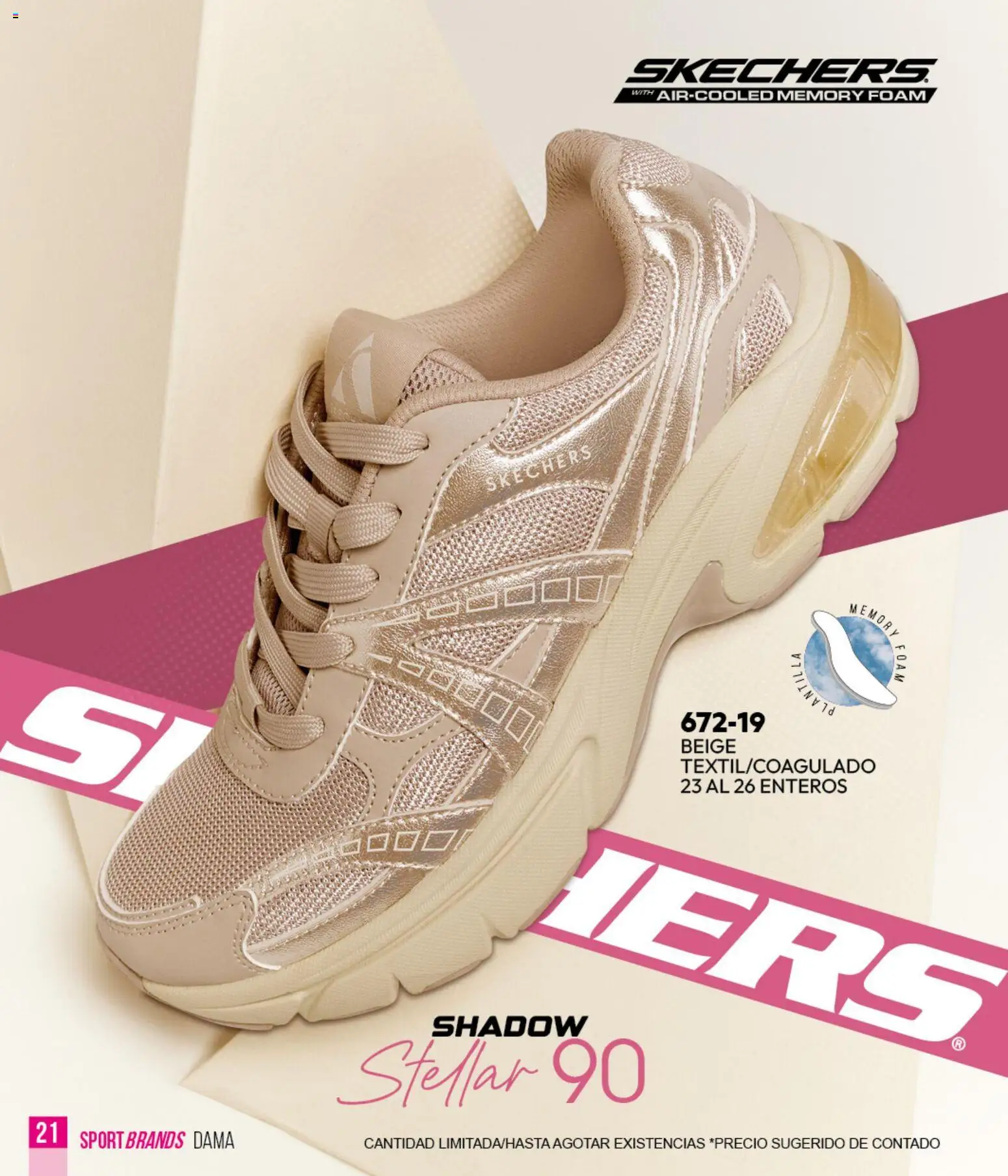 Nuevas ofertas de Cklass válidas en toda la República Mexicana desde el 05.03.2026. ¡Encuentra las mejores ofertas en Cklass catálogo Verano Sportbrands Dama! | Página: 22