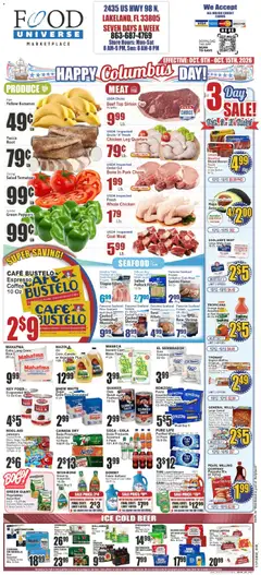 Preview of Food Universe weekly ads valid from 10/09/2026