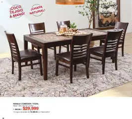 Vista previa de Muebles Dico catálogo, nuevo folleto de la tienda, válido en México a partir del 01/07/2026 | Página: 52 | Productos: Mesa
