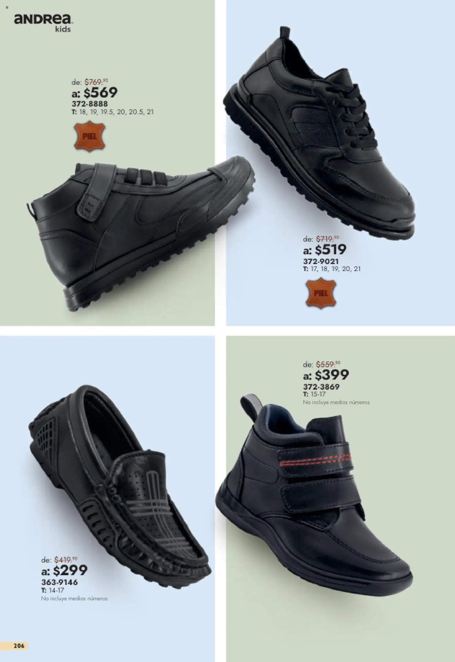 Nuevas ofertas de Andrea válidas en toda la República Mexicana desde el 26/07/2026. ¡Encuentra las mejores ofertas en Andrea catálogo Outlet! | Página: 206