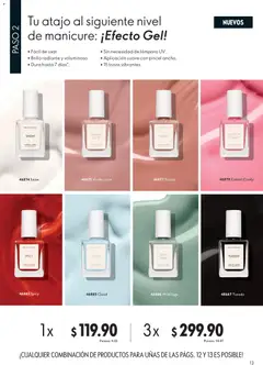 Vista previa de Oriflame campaña 12 2026, nuevo folleto de la tienda, válido en México a partir del 22/08/2026 | Página: 13 | Productos: Pincel, Brillo, Radiante, Lámpara
