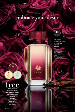 Preview of Avon Brochure Campaign from shop Avon valid from 23.04.2026 | Page: 54 | Products: Fragrance, Eau de toilette, Toilette