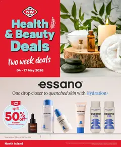 New World North Island Health & Beauty deals preview  - valid from 04.05.2026