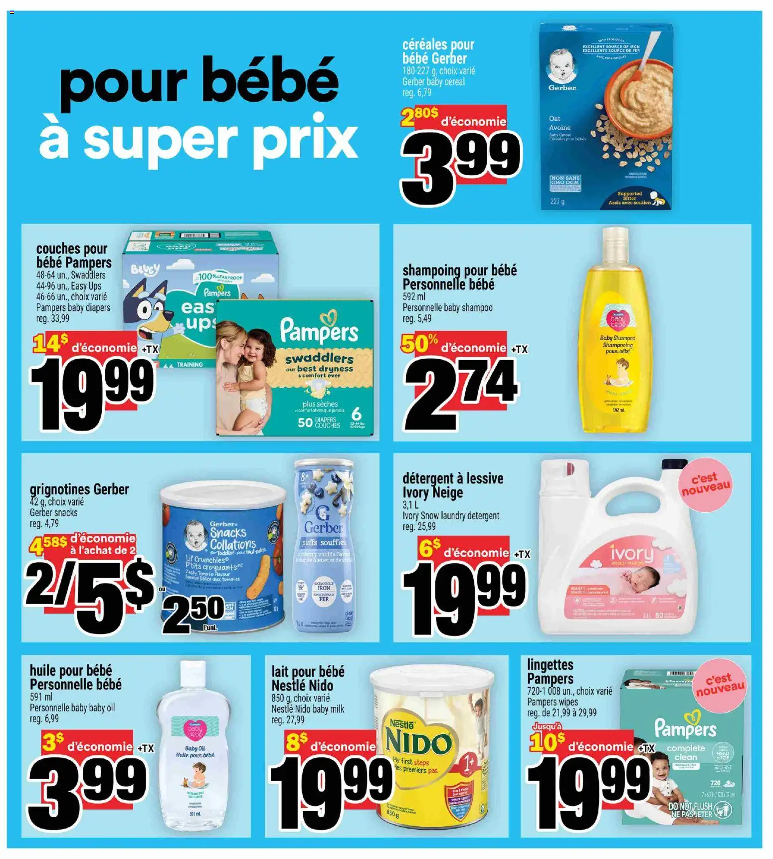 Super C flyer valid from Sep 17, 2026 | Page: 12 | Products: Baby milk, Tomato, Vanilla, Milk