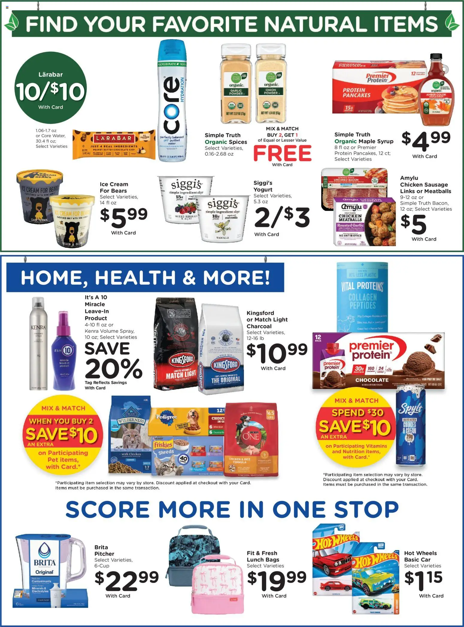 Fred Meyer Weekly Ad - valid from 07/08/2026 | Page: 10 | Products: Yogurt, Cream, Ice cream, Onion