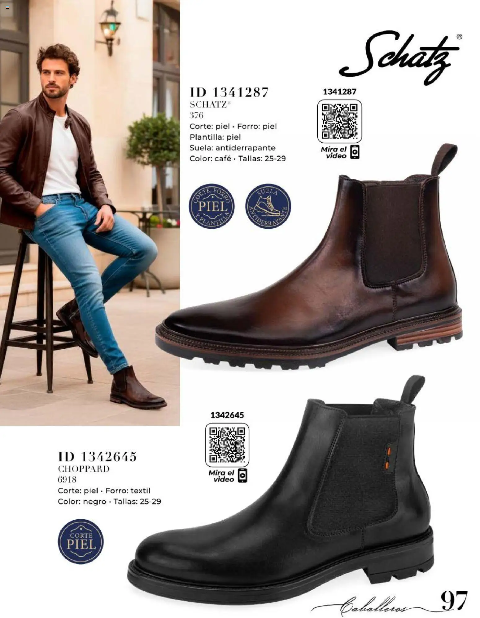 Nuevas ofertas de Price Shoes válidas en toda la República Mexicana desde el 14.05.2026. ¡Encuentra las mejores ofertas en Price Shoes catálogo Caballeros! | Página: 97 | Productos: Café, Video