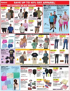 Preview of Dunham's Sports weekly ads valid from 02.05.2026 | Page: 9 | Products: Ridge, Shorts, Jeans, Bag