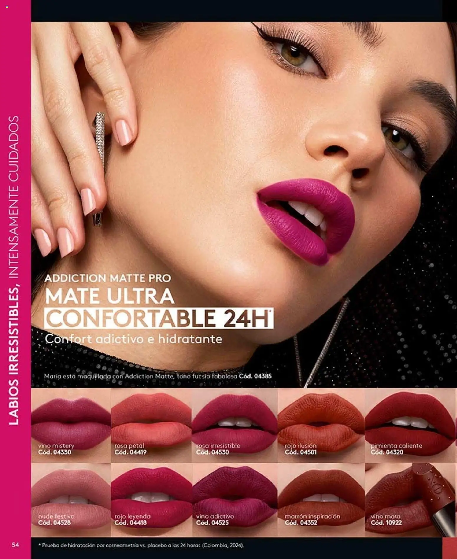 Ésika revista - valida desde el 07/08/2026 | Página: 54 | Productos: Pimienta, Mora, Vino