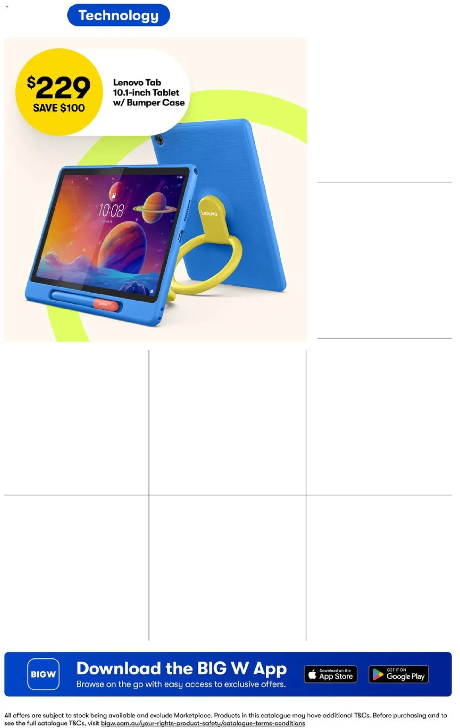 Big W catalogue - valid from 06/08/2026 | Page: 47 | Products: Tablet, Case