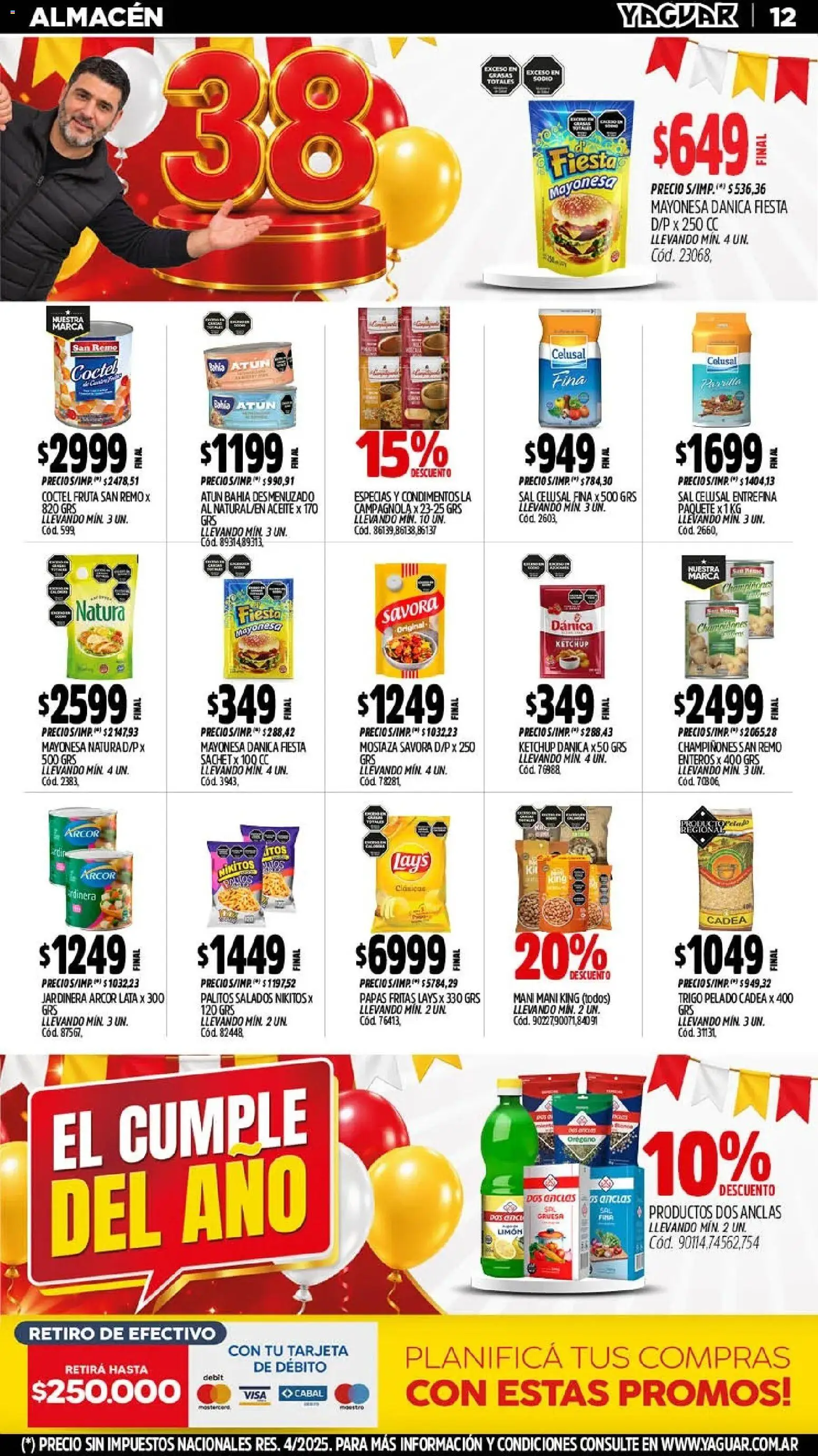 Yaguar - Oferta Semanal San Juan │ válido desde el 12/10/2026 | Página: 13