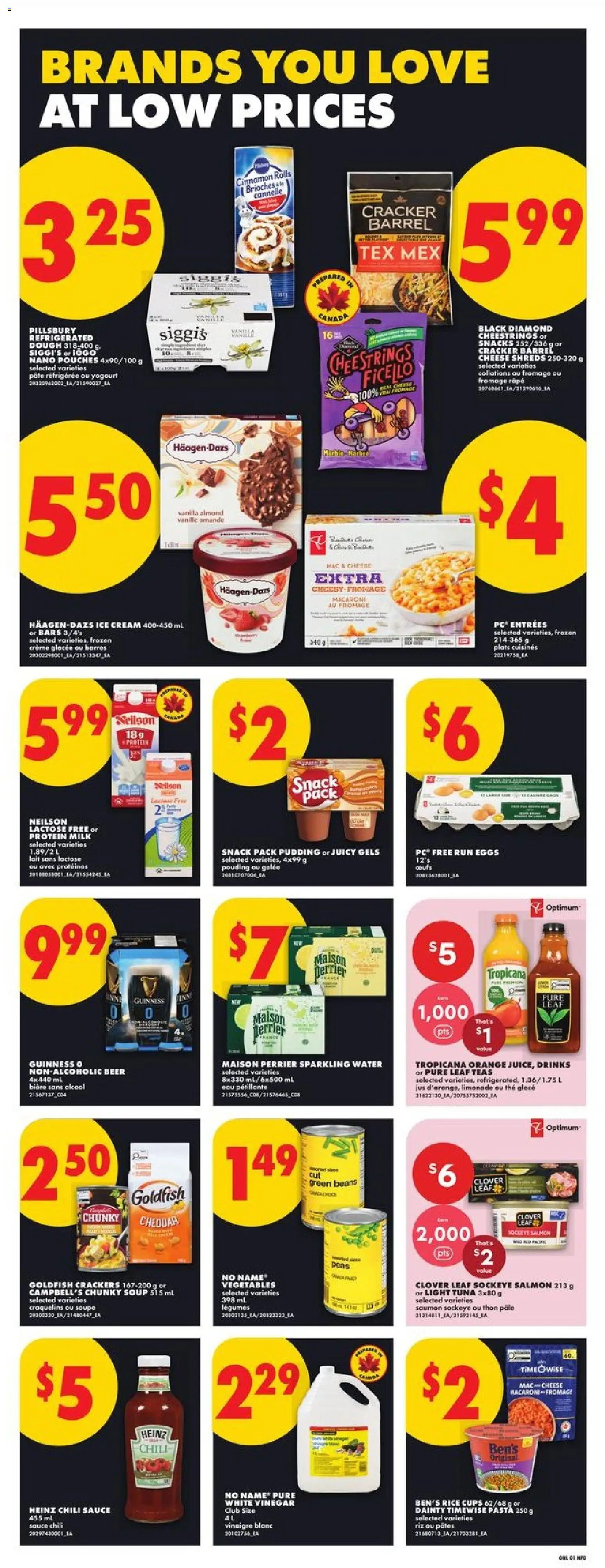 No Frills flyer valid from 18.06.2026 | Page: 6 | Products: Ice cream, Cheese, Yogurt, Juice