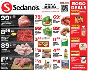 Preview of Sedano's weekly ads valid from 09/09/2026