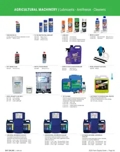 Preview of BMR - Agrizone - 2026 Farm Supply Guide from shop BMR valid from 09.01.2026 | Page: 65 | Products: Oil