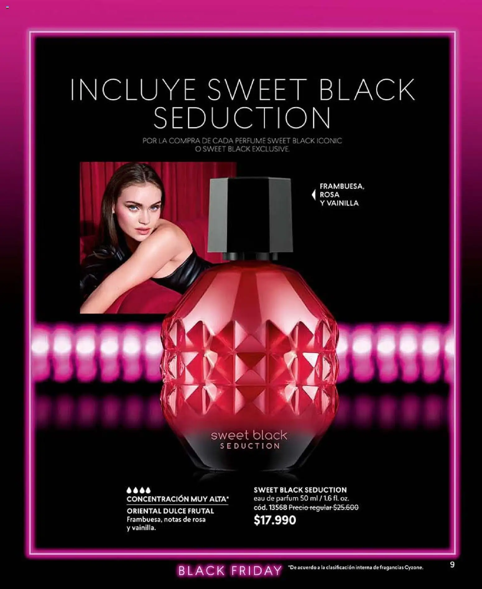Catálogo CyZone Campaña 16 │ válido desde el 28.09.2026 | Página: 9 | Productos: Perfume, Vainilla