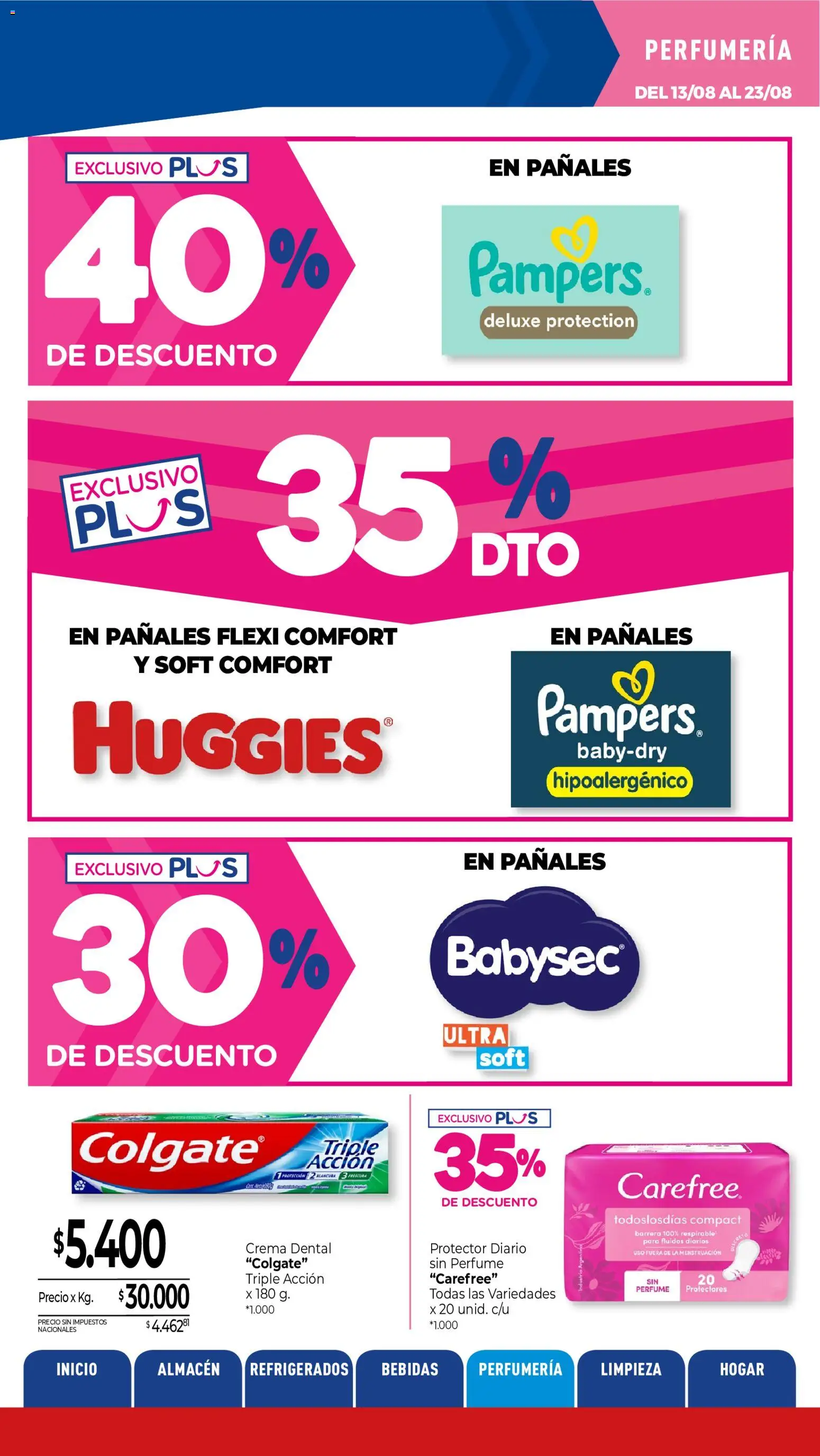 La Anonima catálogo │ válido desde el 13/08/2026 | Página: 25 | Productos: Bebidas, Perfume, Diarios, Crema