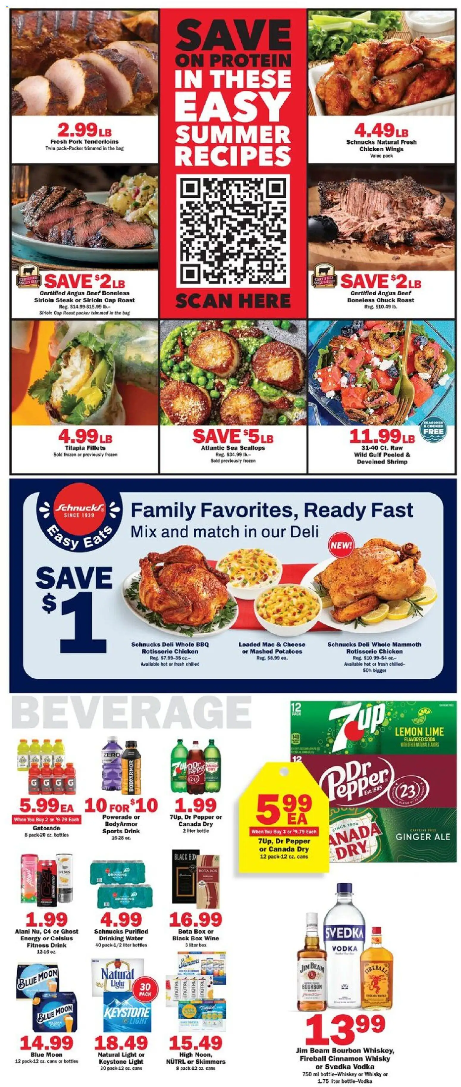 Schnucks Weekly Print Ad - IL - valid from 03.06.2026 | Page: 3 | Products: Box, Pork, Bourbon, Pepper