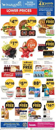Preview of Mariano's weekly ads valid from 09/23/2026 | Page: 1