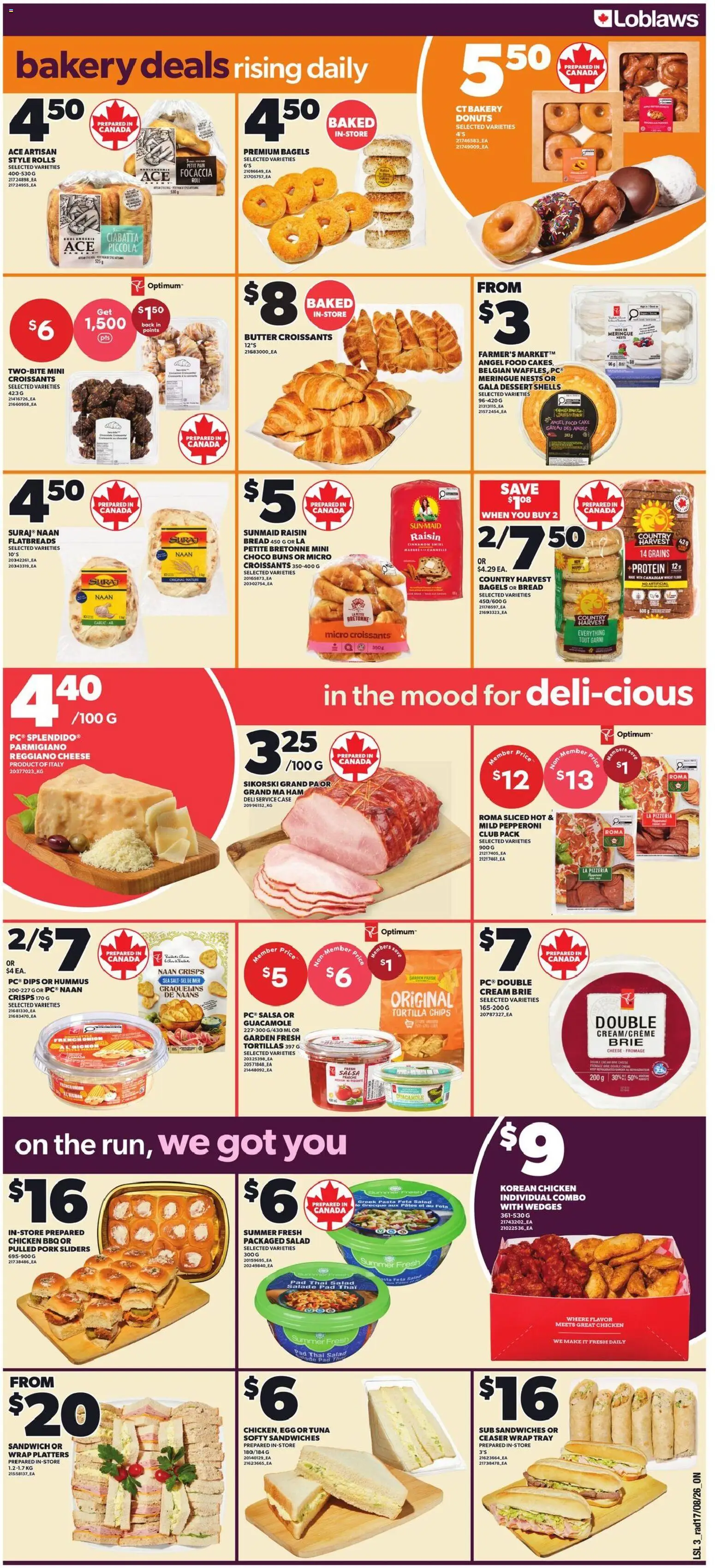 Loblaws flyer valid from Aug 20, 2026 | Page: 4 | Products: Chips, Case, Crisps, Food