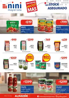Vista previa NINI Mayorista ofertas válido desde el 01.06.2026 | Página: 26 | Productos: Botella, Lentejas, Garbanzos, Tomates