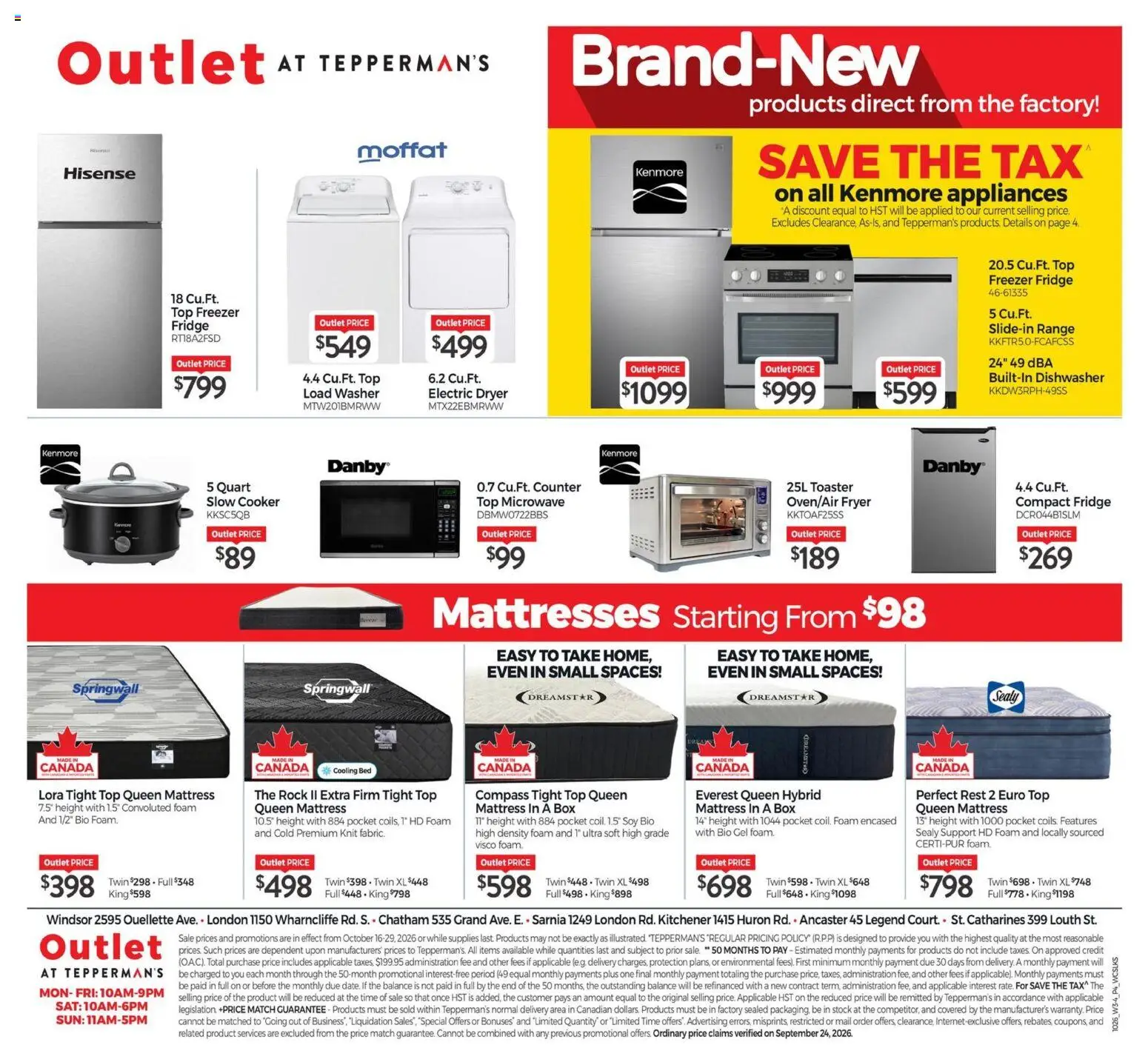 Tepperman's flyer valid from Oct 16, 2026 | Page: 4