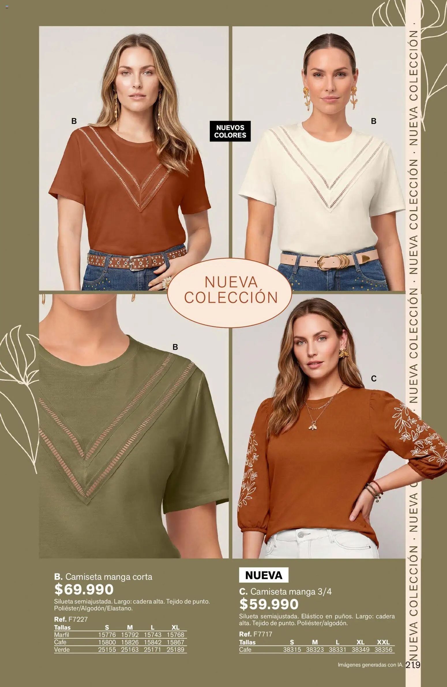 Leonisa revista - valida desde el 11/09/2026 | Página: 219 | Productos: Camiseta, Café