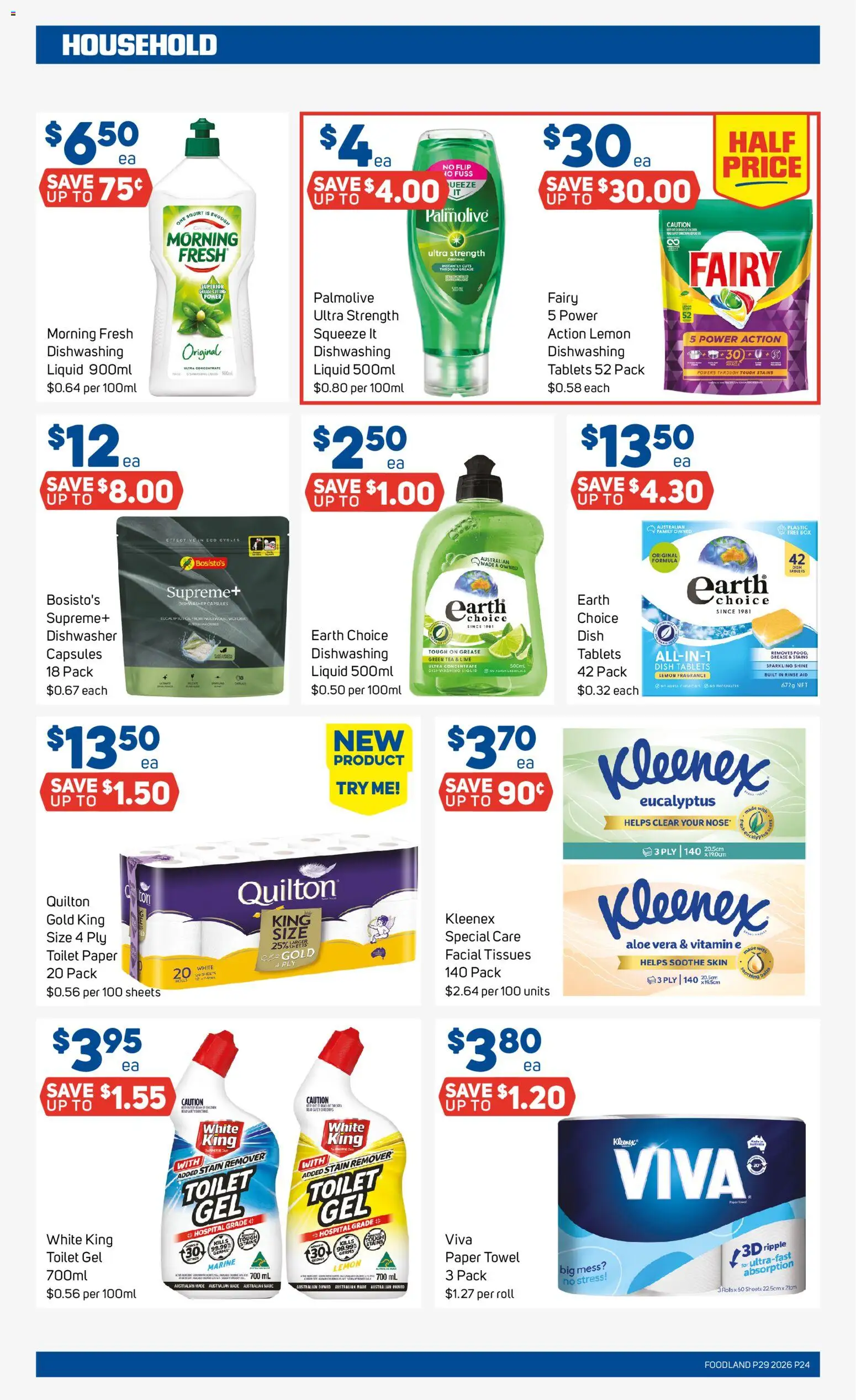 Foodland catalogue - valid from 15/07/2026 | Page: 24 | Products: Box, Fragrance, Lime, Tissues