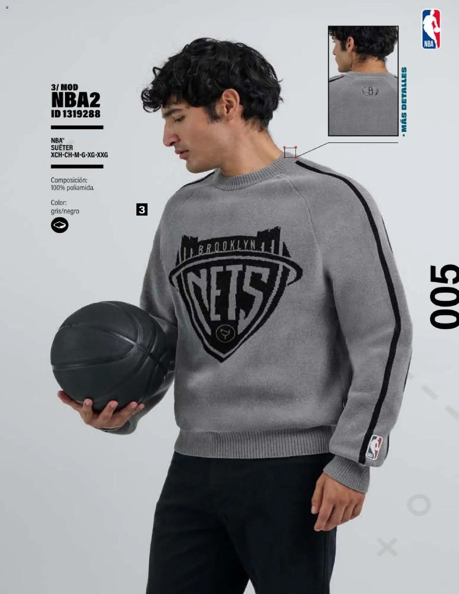 Nuevas ofertas de Price Shoes válidas en toda la República Mexicana desde el 01/09/2026. ¡Encuentra las mejores ofertas en Price Shoes catálogo NBA! | Página: 5 | Productos: Suéter