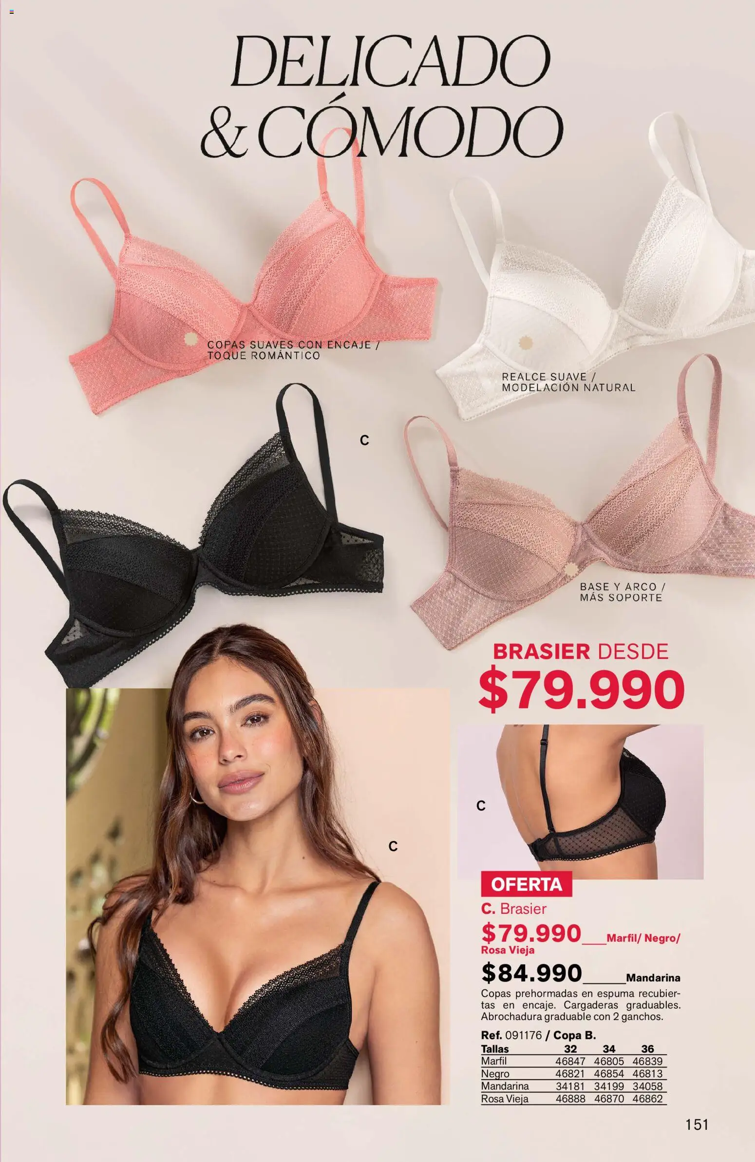 Leonisa revista - valida desde el 04.06.2026 | Página: 151 | Productos: Espuma, Brasier