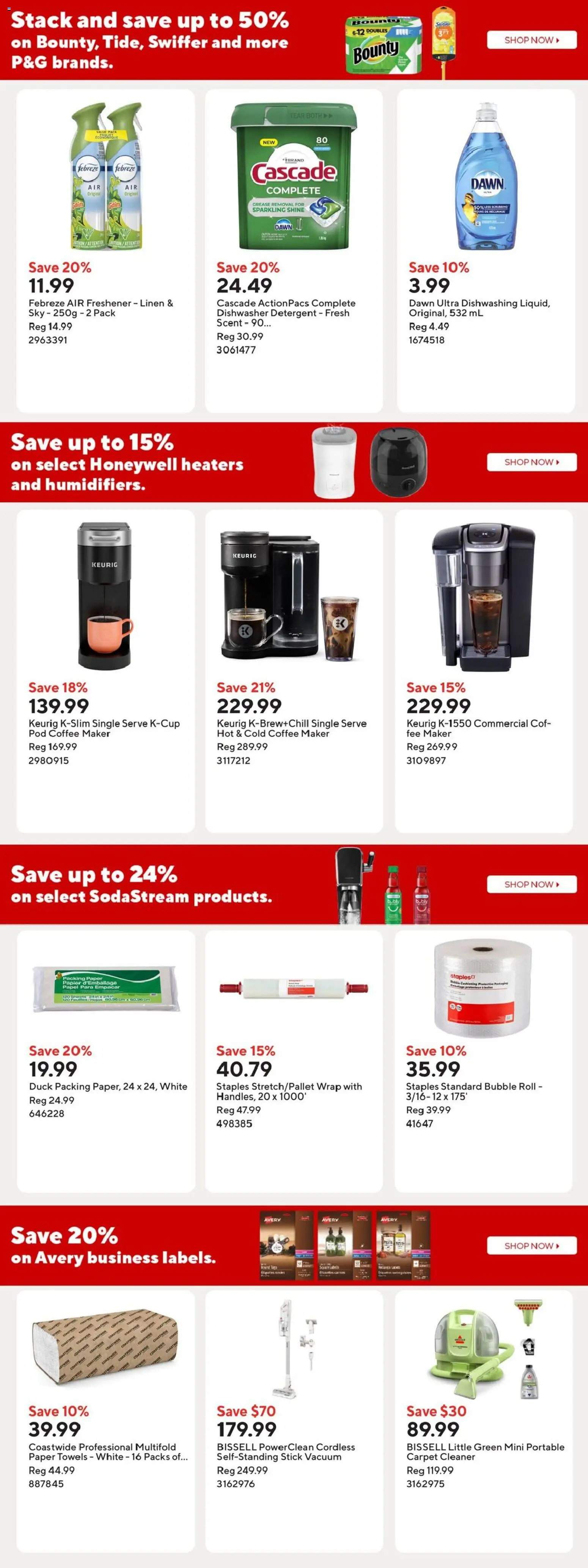 Staples flyer valid from Oct 28, 2026 | Page: 10