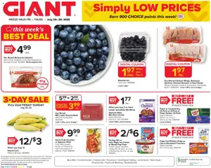 Preview of Giant weekly ads valid from 07/24/2026