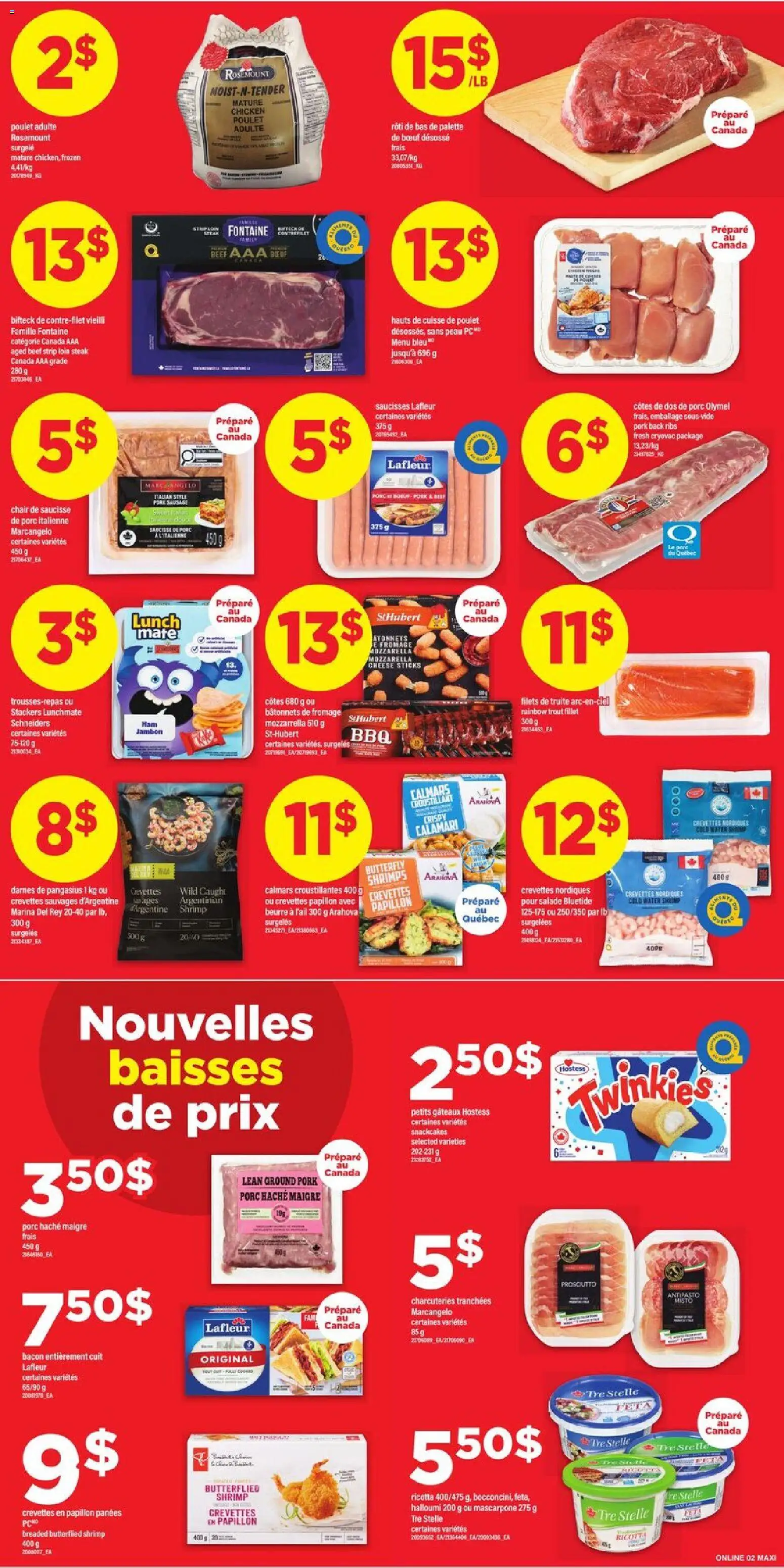 Maxi flyer valid from 09.04.2026 | Page: 5 | Products: Chair, Cheese, Beer, Pork