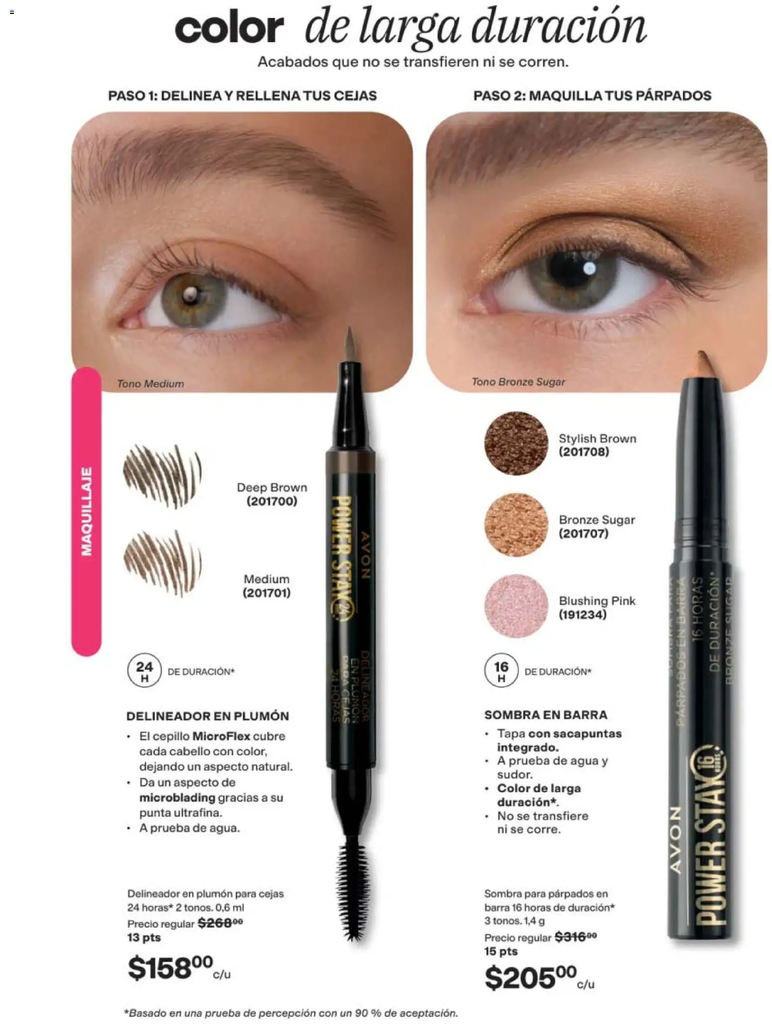Nuevas ofertas de AVON válidas en toda la República Mexicana desde el 10/07/2026. ¡Encuentra las mejores ofertas en AVON campaña 11 2026! | Página: 39 | Productos: Sacapuntas, Cepillo, Agua, Sombra