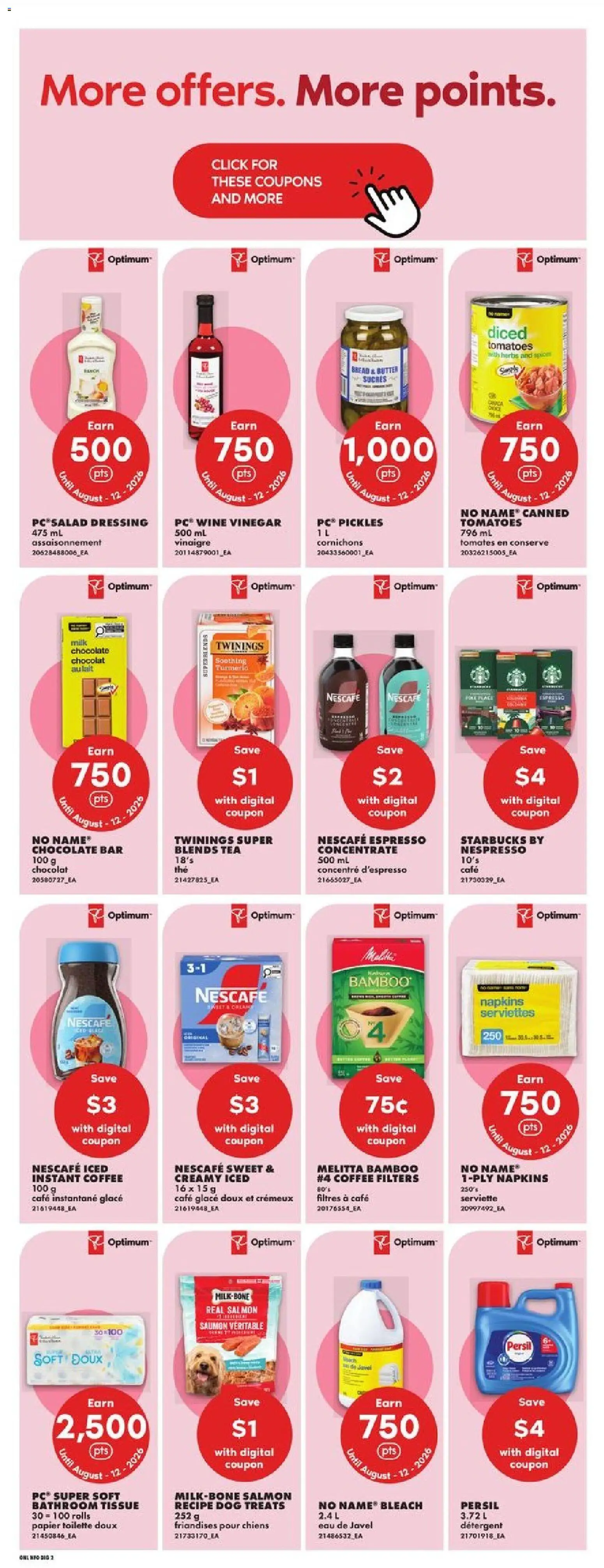 No Frills flyer valid from Jul 23, 2026 | Page: 11 | Products: Chocolate bar, Wine vinegar, Vinegar, Milk